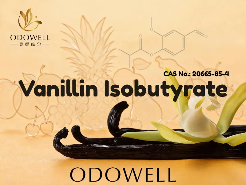 ODOWELL commendat Vanillinum Isobutyratum pro Dulce, Cremeo, et Gourmand Odore Applications