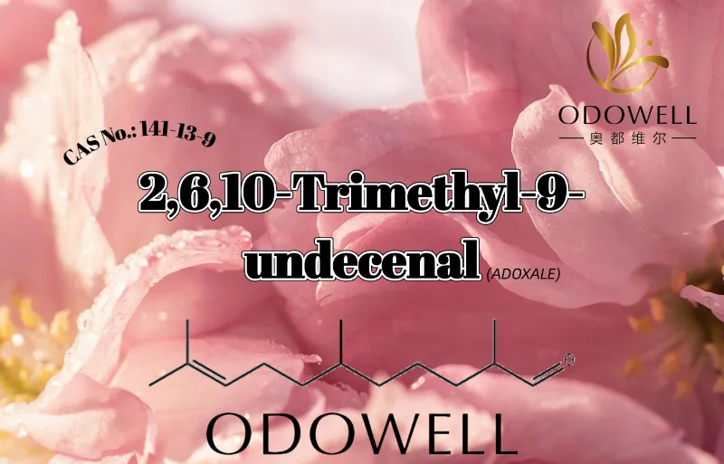 ODOWELL Suadet 2,6,10-Trimethyl-9-undecenalem pro Nova Aldehydic Floralis et aquea Odore Applications