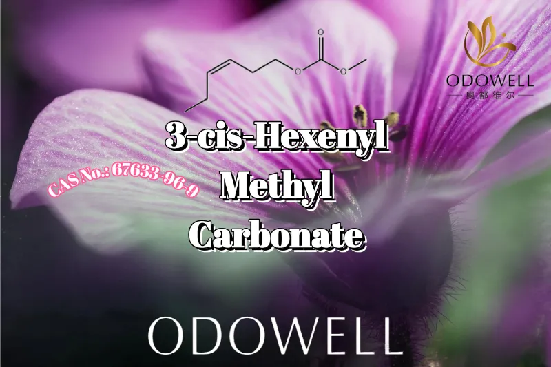 ODOWELL Suadet 3-cis-Hexenyl Methyl Carbonate pro Naturali Violet-Folio et Viridis Odore Applications